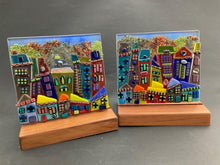 Load image into Gallery viewer, Cityscape 15cm base 15cm high
