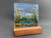 Load image into Gallery viewer, Lakes and mountains 10cm base by 10cm high
