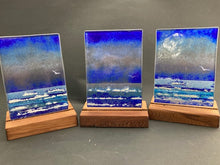 Load image into Gallery viewer, Intense seascape 10cm base by 14cm high
